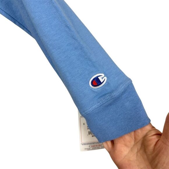 Champion Cotton Logo Pullover Hoodie - Size XS - Picture 5 of 9